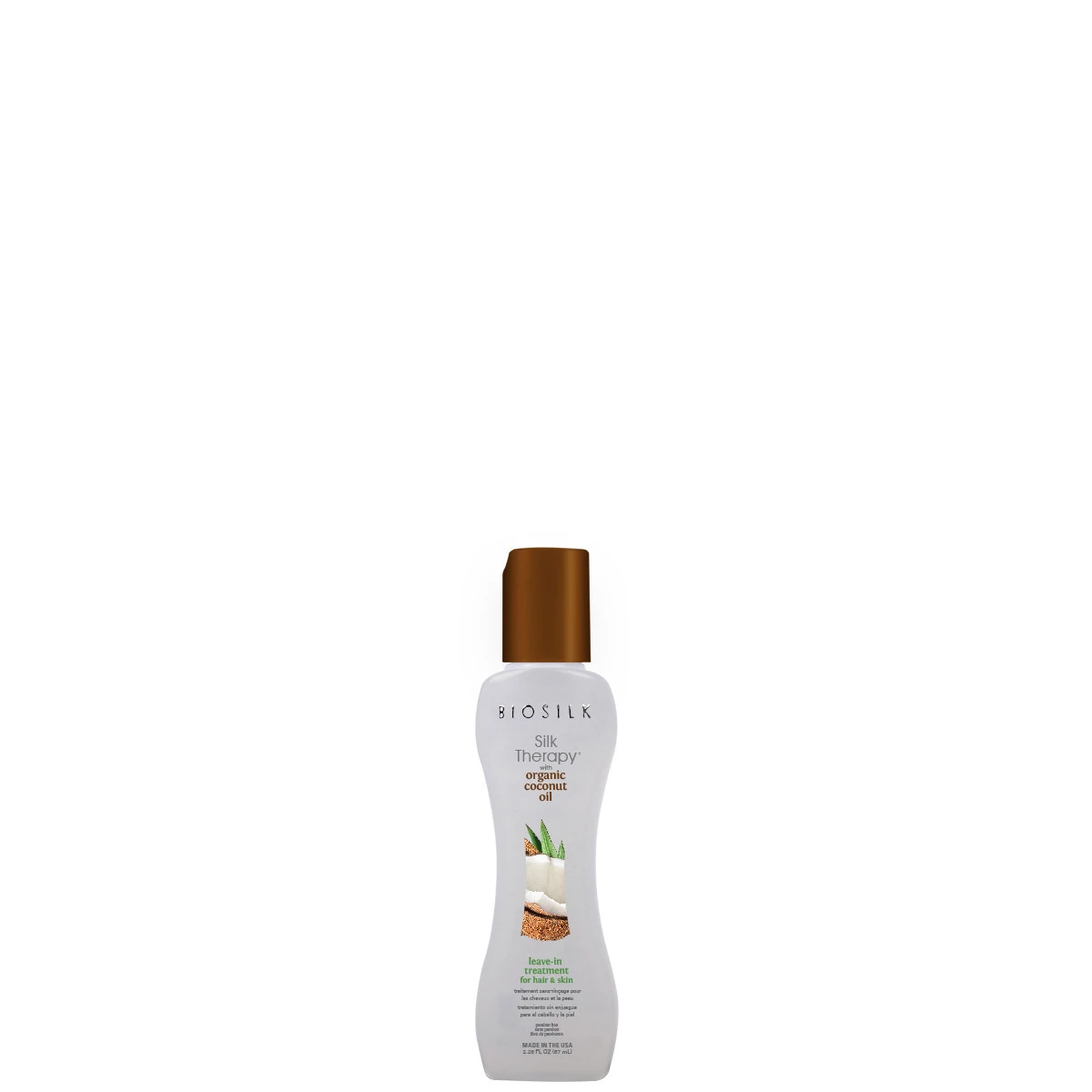 Traitement Sans Rinçage "Silk Therapy With Organic Coconut Oil" - Pour Les Cheveux Et La Peau (67ml/2,26oz) 1 Traitement Sans Rinçage "Silk Therapy With Organic Coconut Oil" - Pour Les Cheveux Et La Peau (67ml/2,26oz)