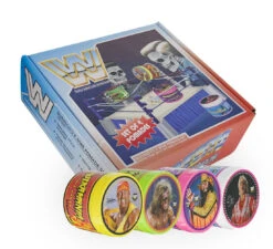 Coffret "World Wrestling Entertainment Pomade Set" Édition Limitée - 4 Pommades Et Autocollants à Collectionner (4x 113g/4.0oz)
